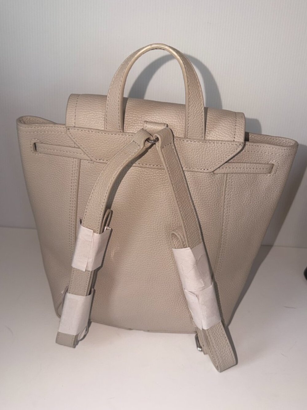 BRAND NEW Phillip Lim Calfskin Leather Backpack Creme-Beige - Picture 2 of 7